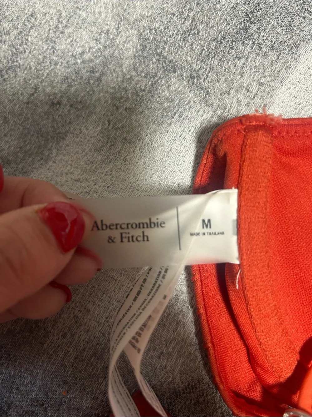 Abercrombie & Fitch Rust-Tone Underwire Bikini Set size M